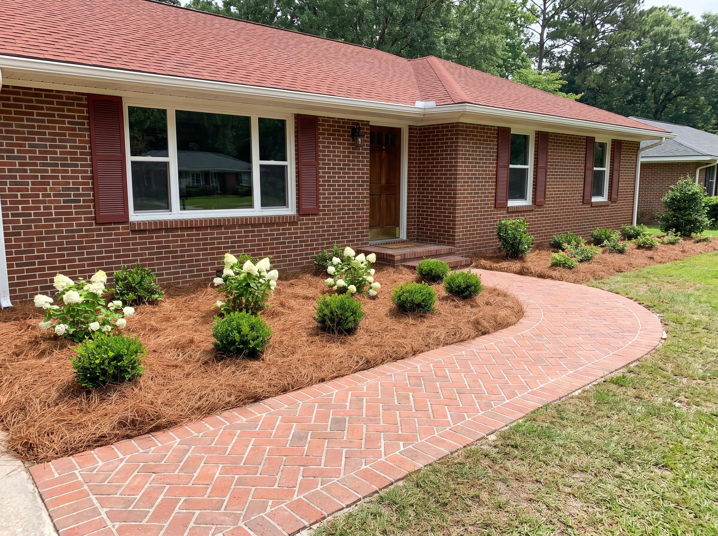 Brick Paver Walkway